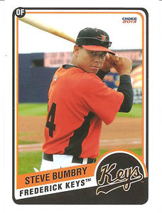 Steve Bumbry Frederick bball card