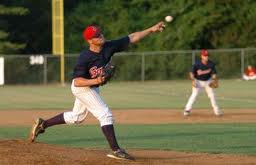 Adam pitching for the Generals in 2008