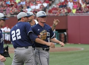 Howard being congratulated for a job well done!