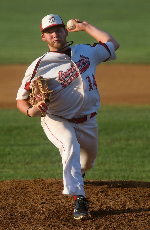 Front Royal Cardinal's pitcher Jordan DeLorenzo Rich Cooley/Daily