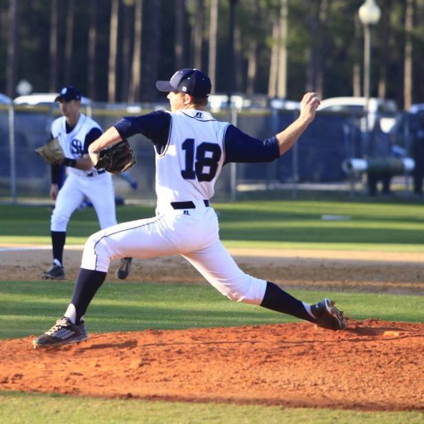 Dalton Whitaker pitching