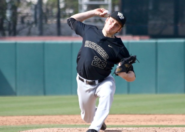 Drew Loepprich Wake Forest pitching