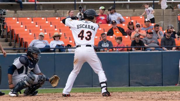 JC Escarra Aberdeen 2018 hitting