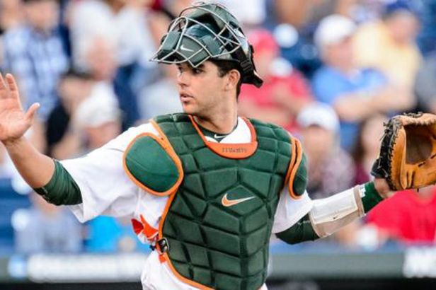 Garrett Kennedy catching