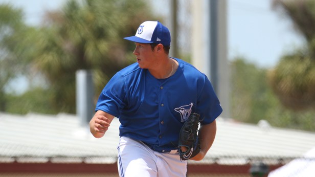 Nate Pearson Dunedin pitching 2019