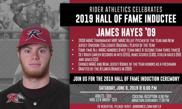 James Hayes Rider HOF